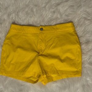 SHEIN Yellow Women's Shorts